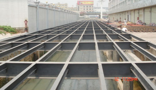 河道鋼平臺(tái)封蓋