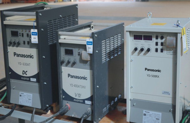 先進的焊接設備